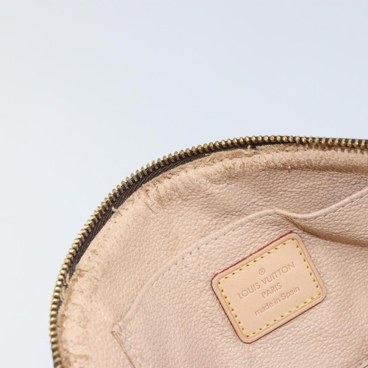 LOUIS VUITTON Monogram Pochette Cosmetic PM Pouch M43998 LV Auth BA8901