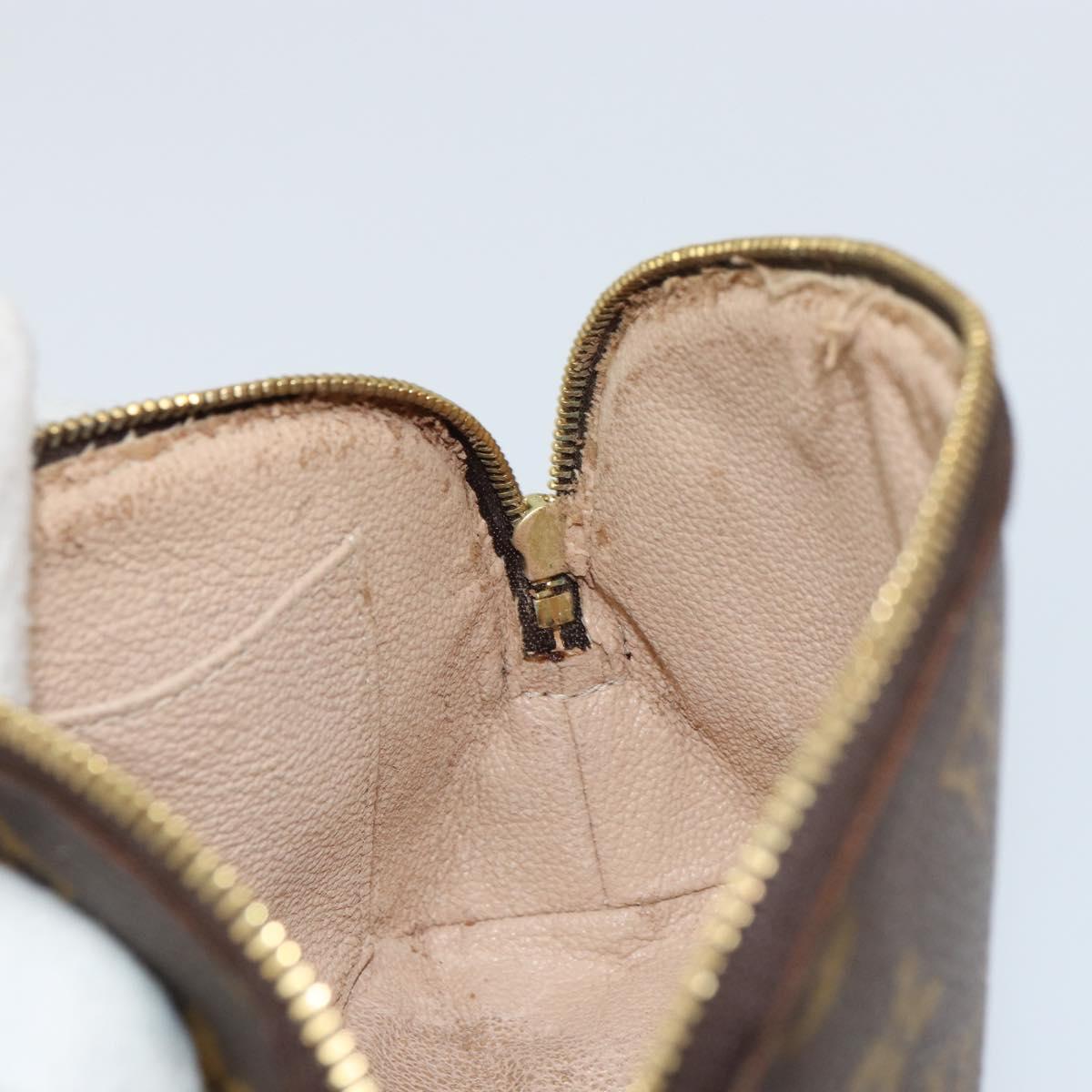 LOUIS VUITTON Monogram Pochette Cosmetic PM Pouch M43998 LV Auth BA8901