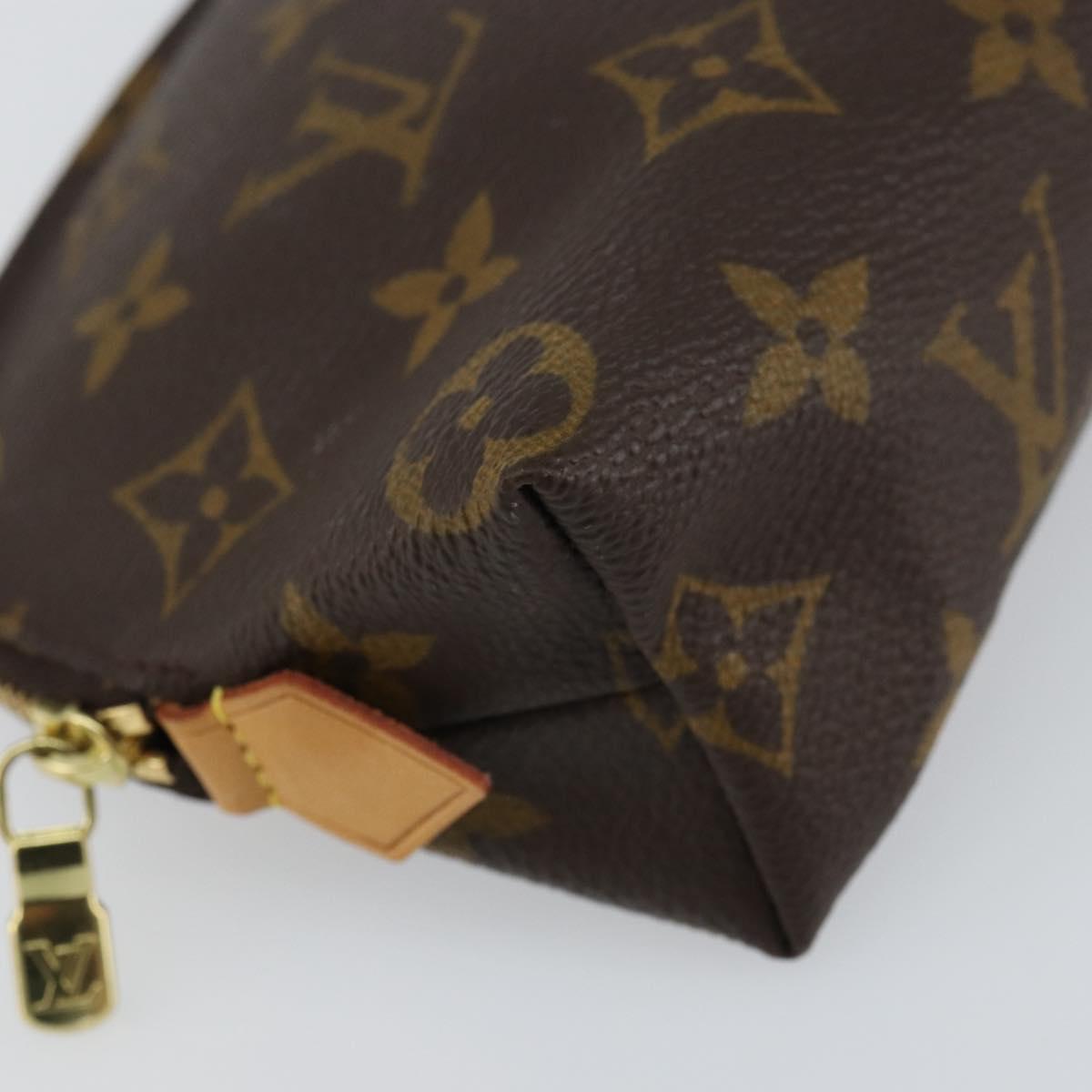 LOUIS VUITTON Monogram Pochette Cosmetic PM Pouch M43998 LV Auth BA8901