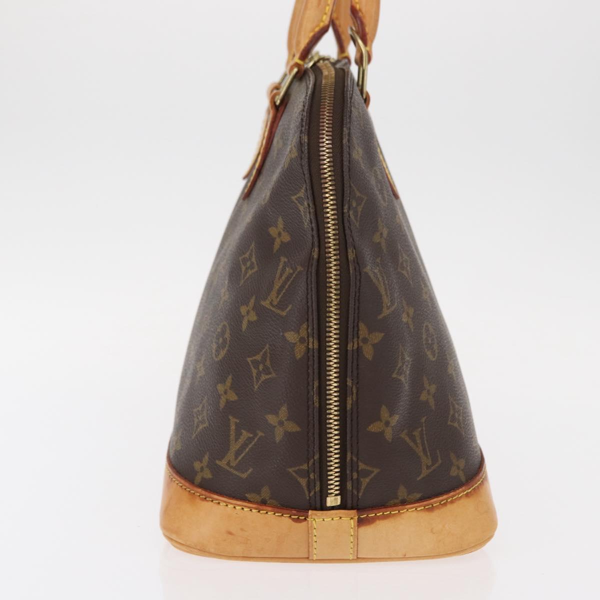 LOUIS VUITTON Monogram Alma Hand Bag M51130 LV Auth BA8904