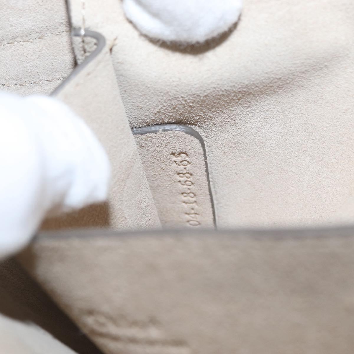 Chloe Fay Shoulder Bag Suede Leather Blue Gold Auth BA8910