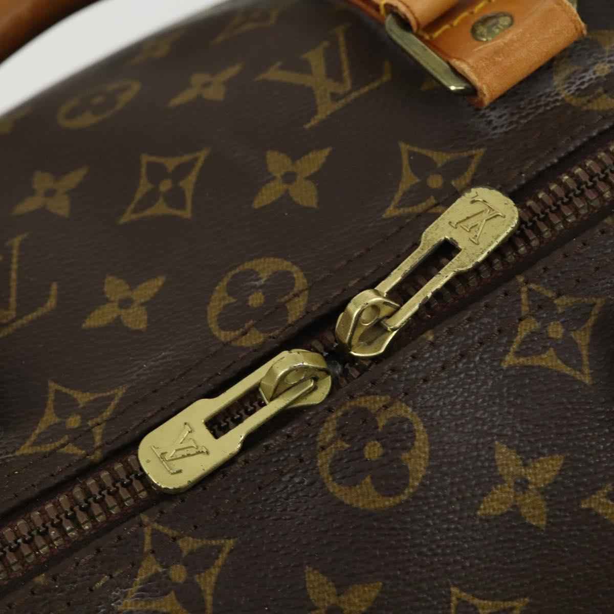 LOUIS VUITTON Monogram Keepall 50 Boston Bag M41426 LV Auth BA8931