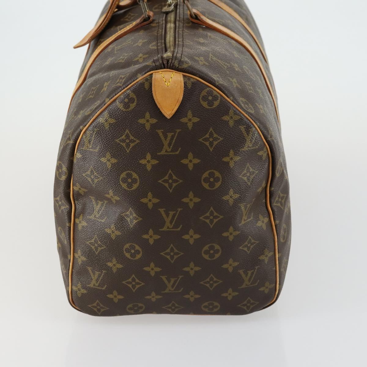 LOUIS VUITTON Monogram Keepall 50 Boston Bag M41426 LV Auth BA8933