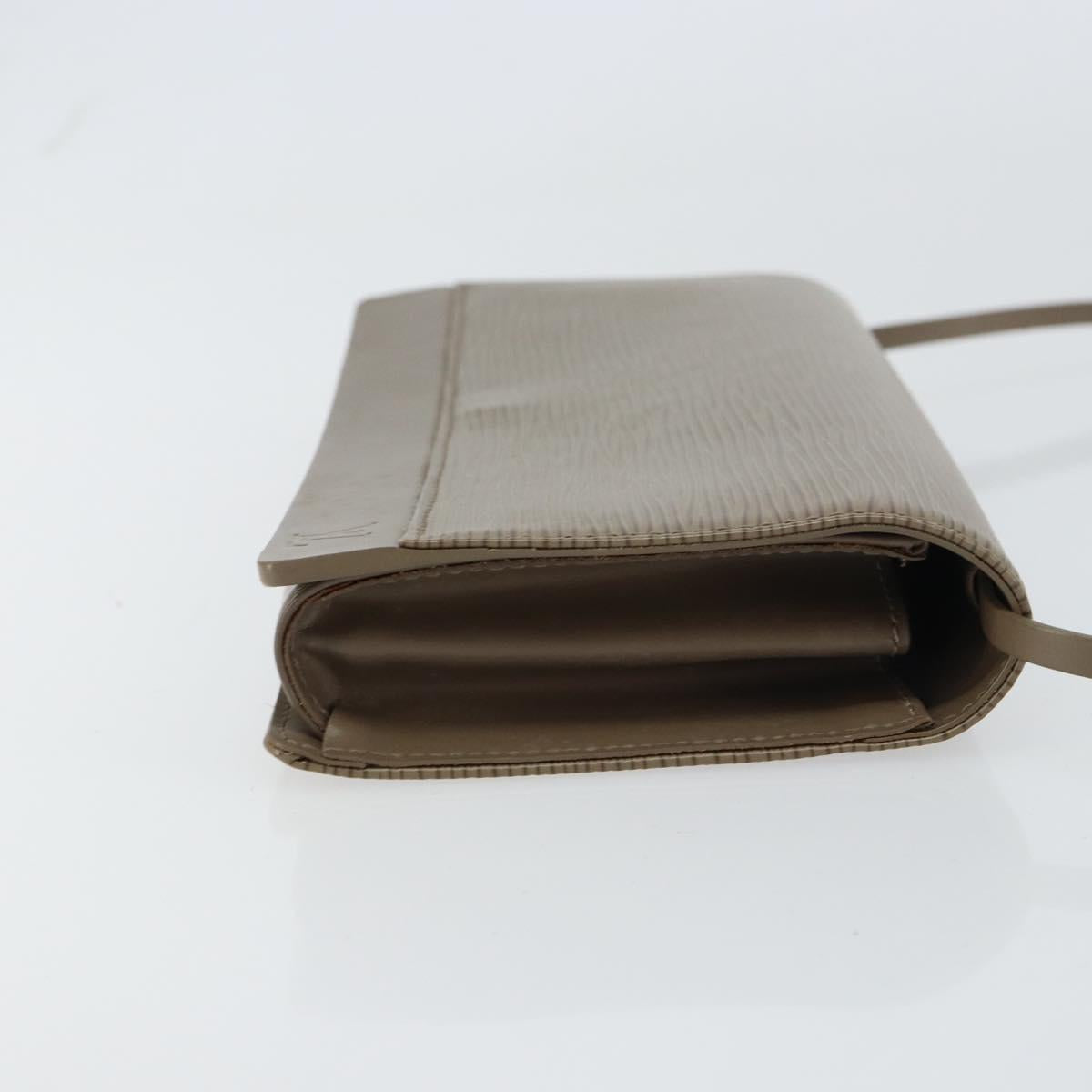 LOUIS VUITTON Epi Honfleur Clutch Bag Lilac M5273B LV Auth BA8953