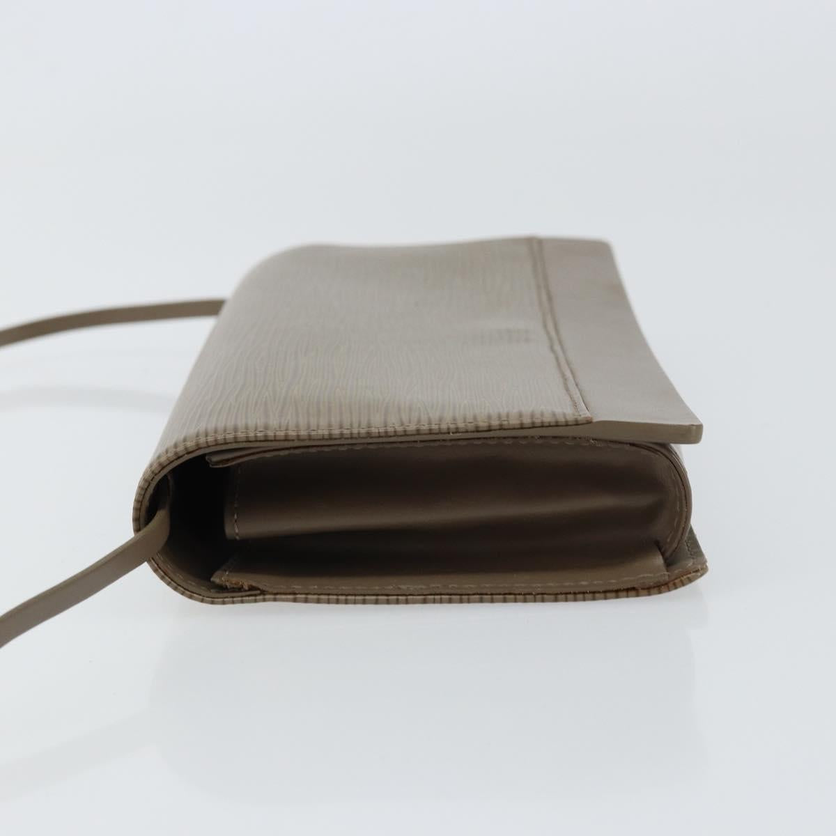 LOUIS VUITTON Epi Honfleur Clutch Bag Lilac M5273B LV Auth BA8953