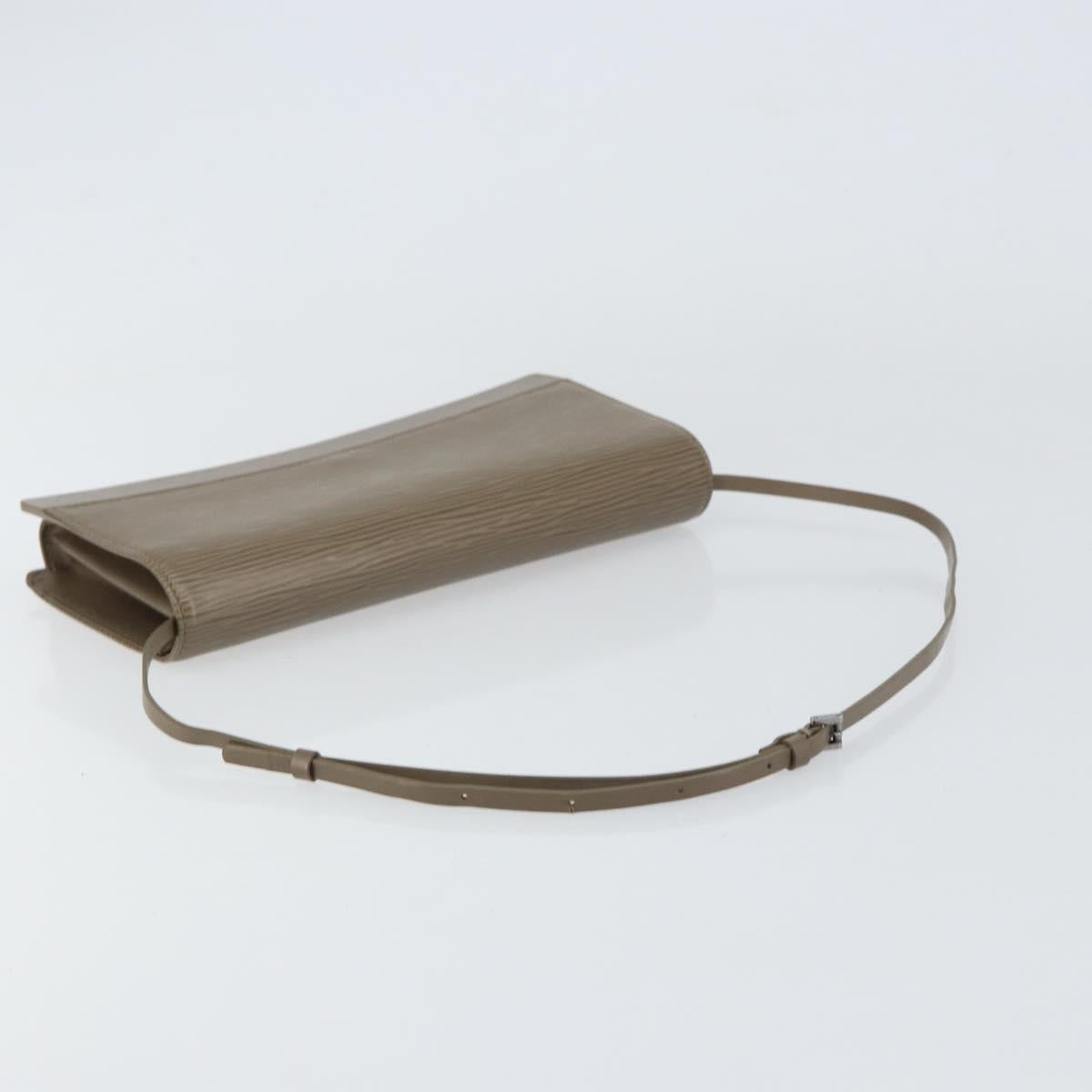 LOUIS VUITTON Epi Honfleur Clutch Bag Lilac M5273B LV Auth BA8953