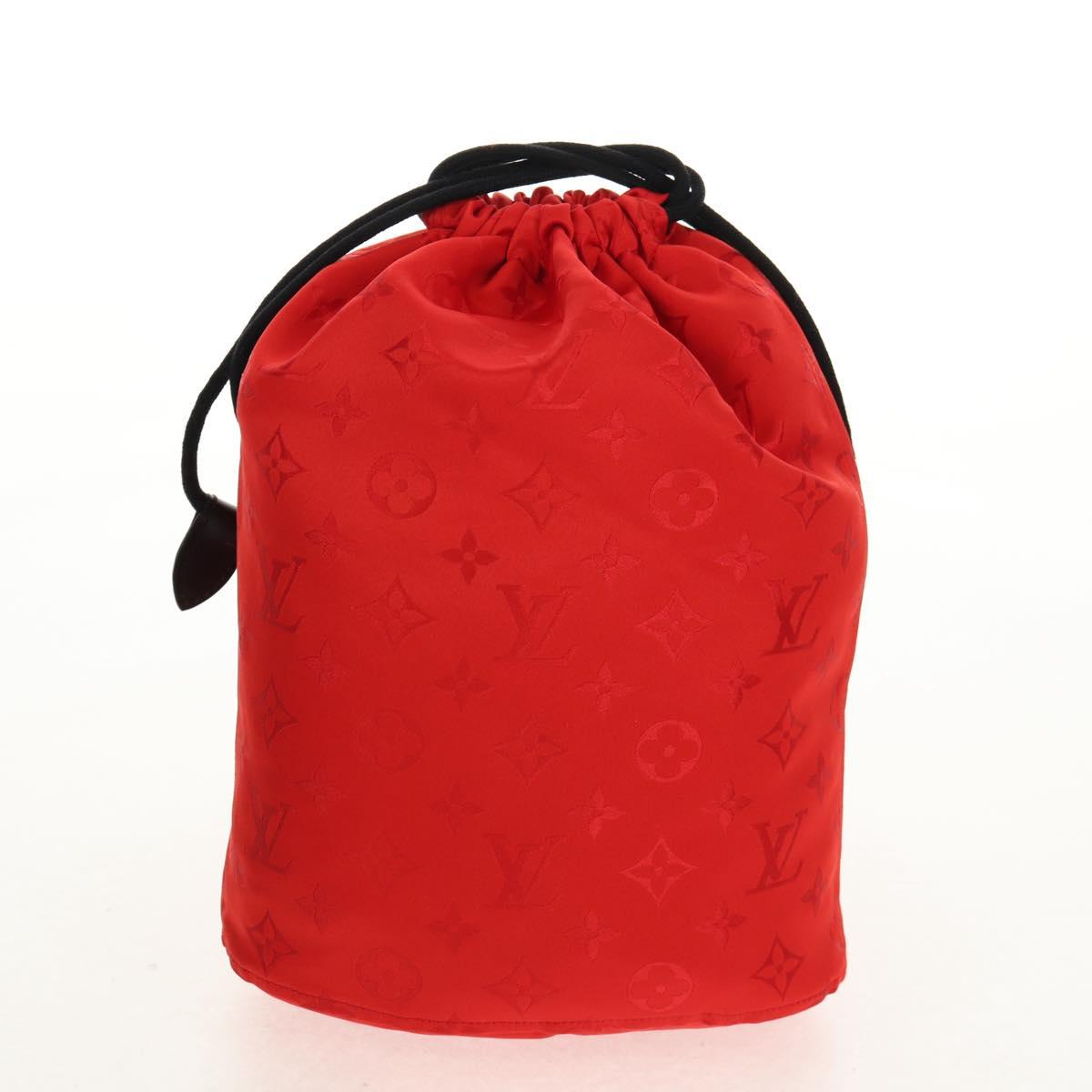 LOUIS VUITTON Monogram Lace Bucket PM Shoulder Bag Black M20352 LV Auth BA8977SAM