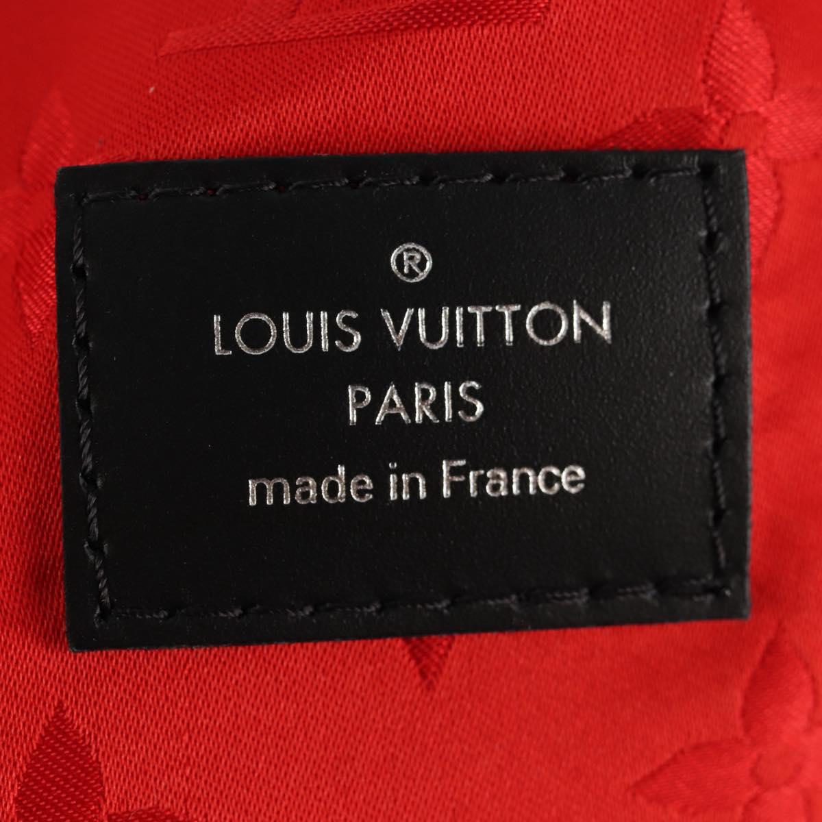 LOUIS VUITTON Monogram Lace Bucket PM Shoulder Bag Black M20352 LV Auth BA8977SAM