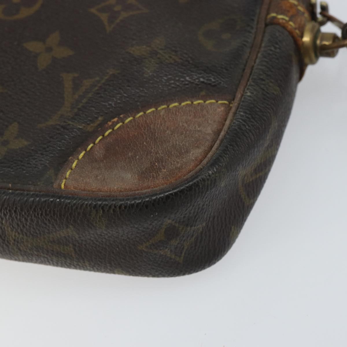 LOUIS VUITTON Monogram Marly Dragonne GM Clutch Bag M51825 LV Auth BA8980