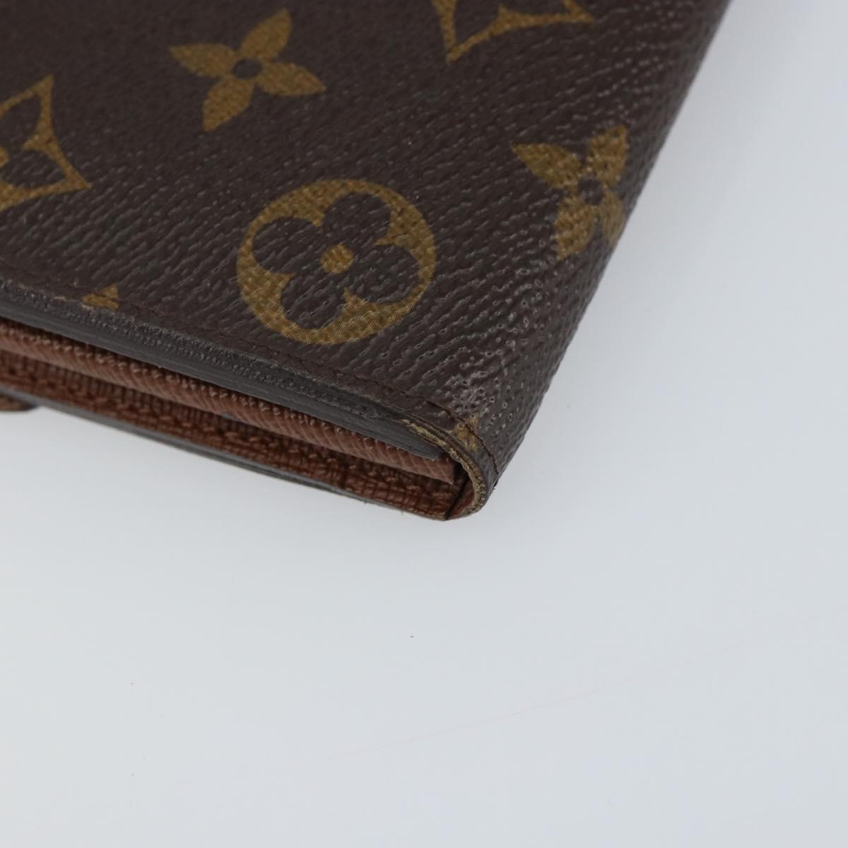 LOUIS VUITTON Monogram Portefeuille Sarah Long Wallet M61734 LV Auth BA8981