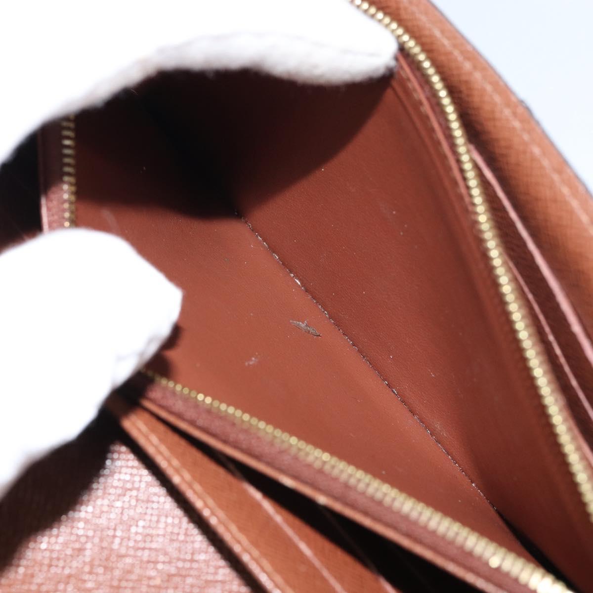 LOUIS VUITTON Monogram Portefeuille Sarah Long Wallet M61734 LV Auth BA8981