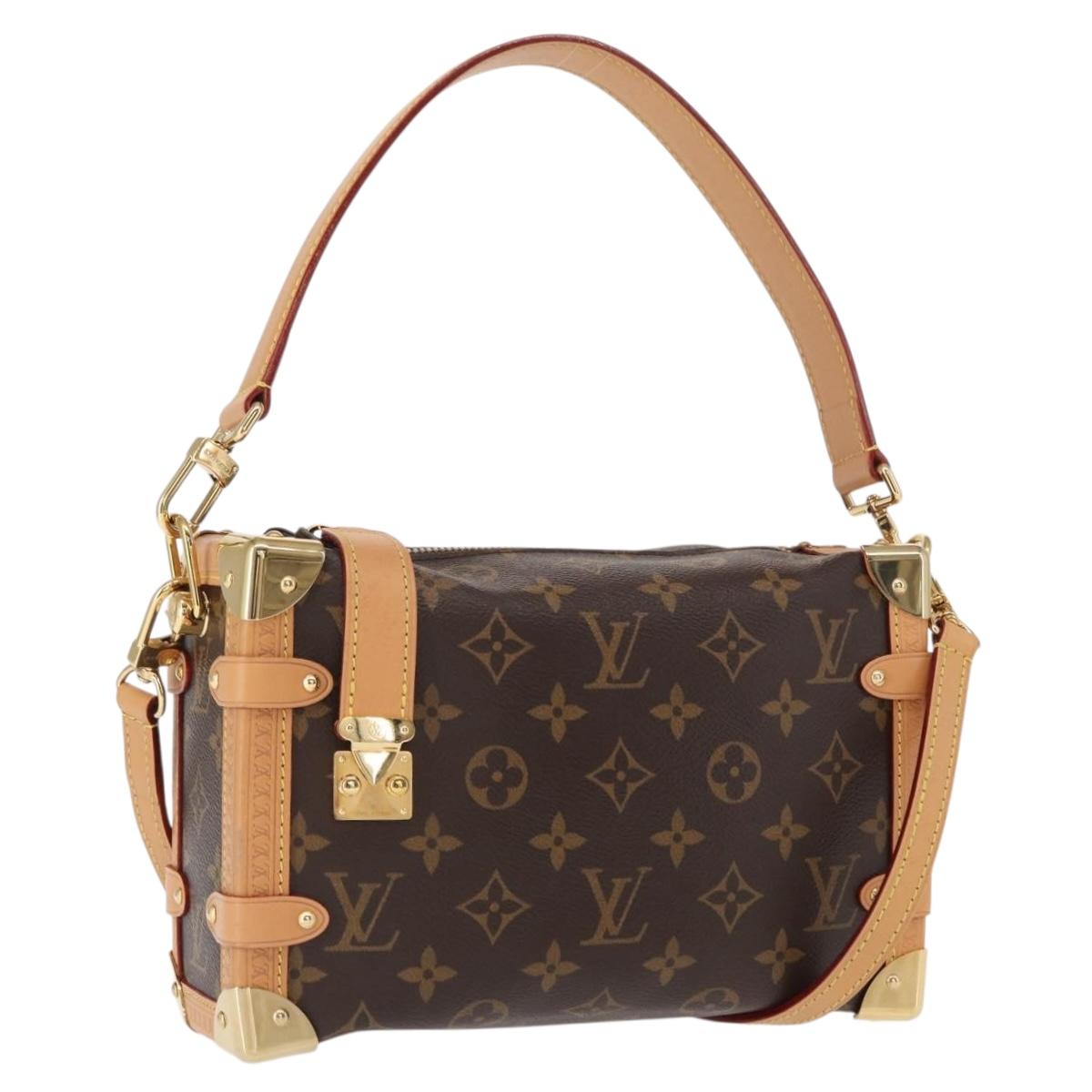 LOUIS VUITTON Monogram Side Trunk MM Shoulder Bag M46358 LV Auth BA8996SAM