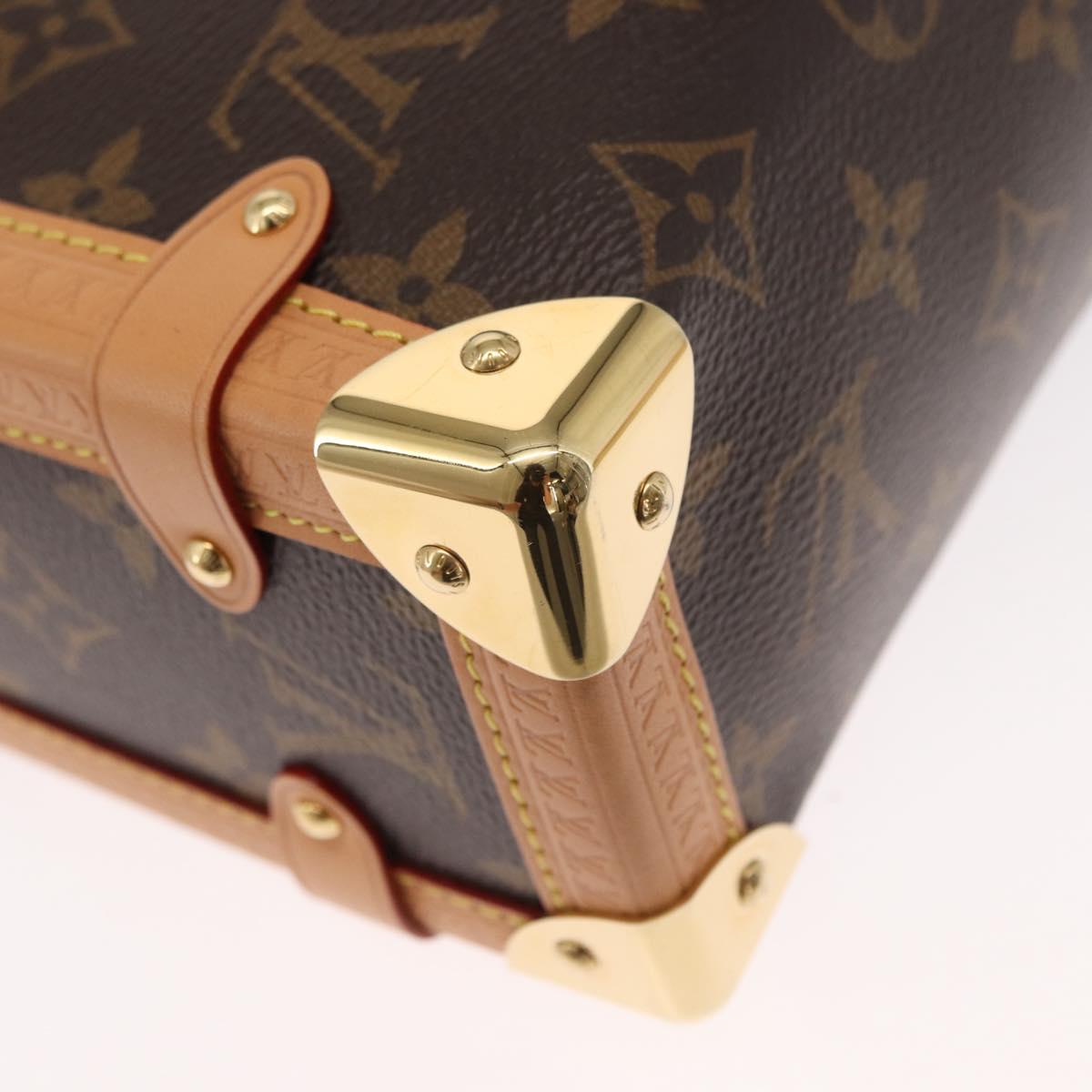 LOUIS VUITTON Monogram Side Trunk MM Shoulder Bag M46358 LV Auth BA8996SAM