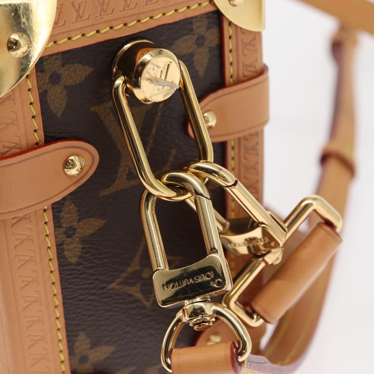 LOUIS VUITTON Monogram Side Trunk MM Shoulder Bag M46358 LV Auth BA8996SAM