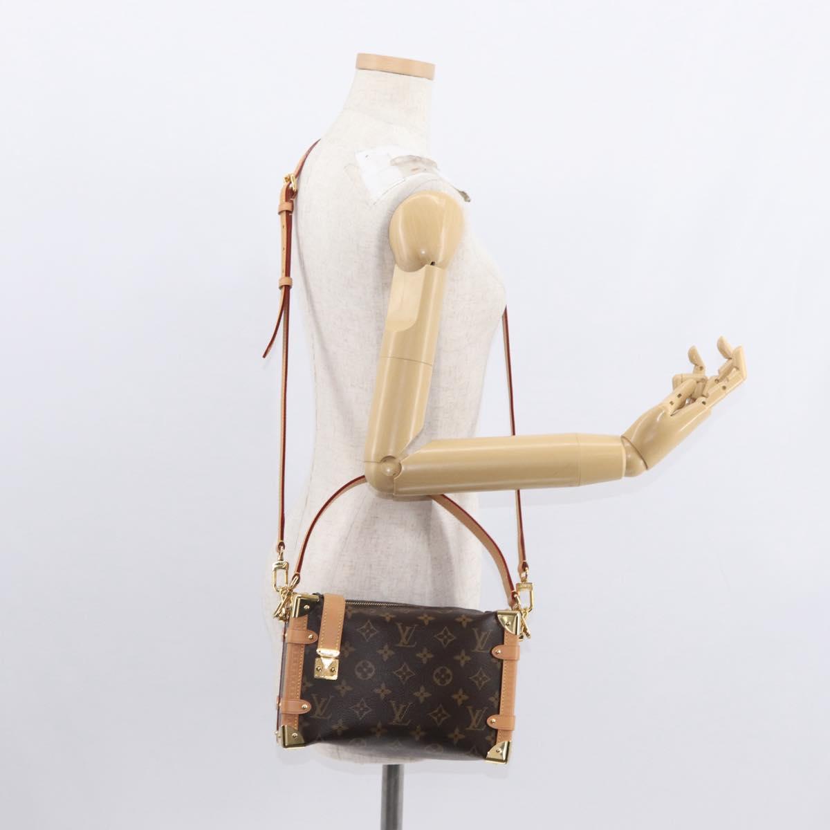 LOUIS VUITTON Monogram Side Trunk MM Shoulder Bag M46358 LV Auth BA8996SAM