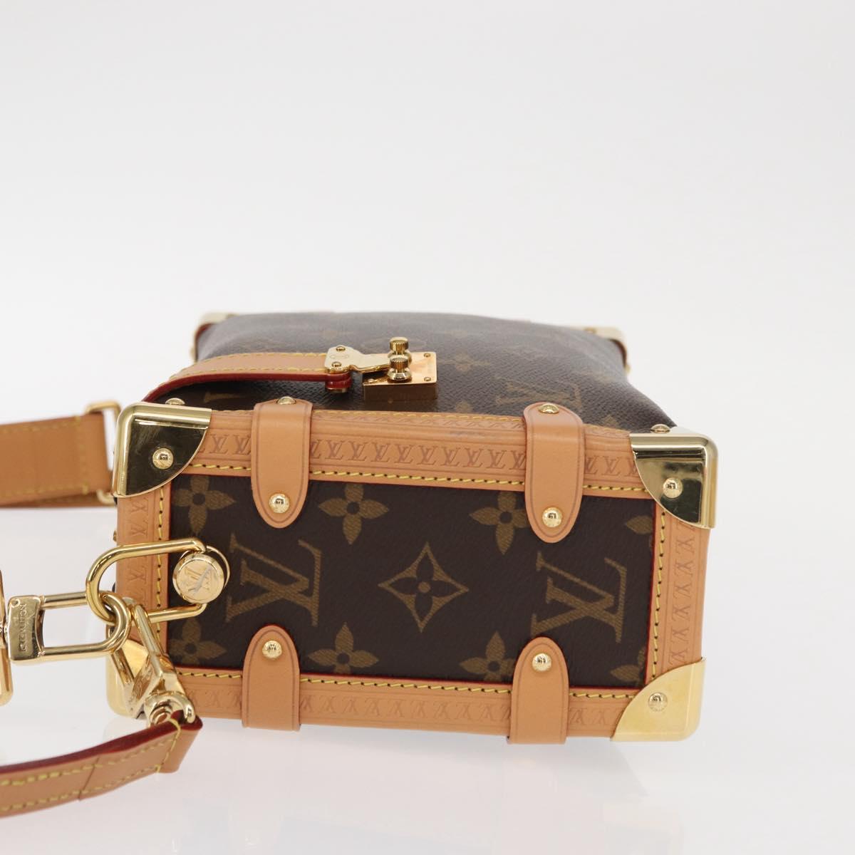 LOUIS VUITTON Monogram Side Trunk MM Shoulder Bag M46358 LV Auth BA8996SAM