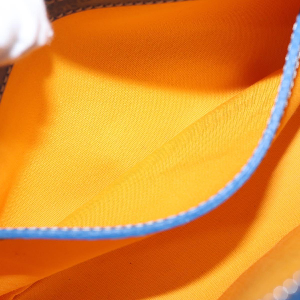 GOYARD Herringbone Cup Veil PM Shoulder Bag PVC Blue Auth BA9006SAM