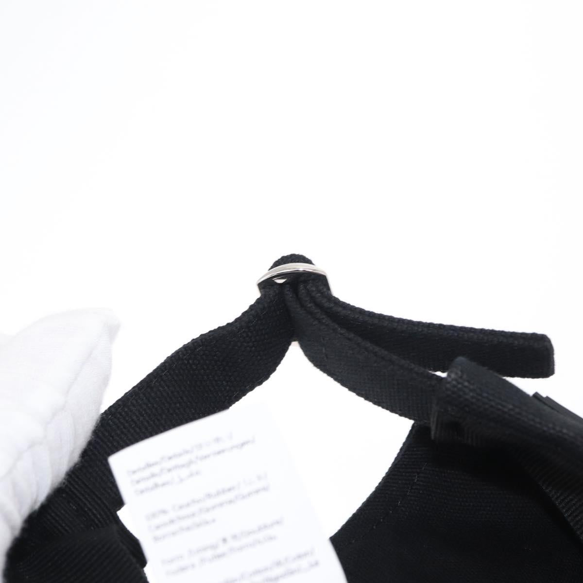 LOEWE Anagram Patch Cap Cotton Black Auth BA9008M