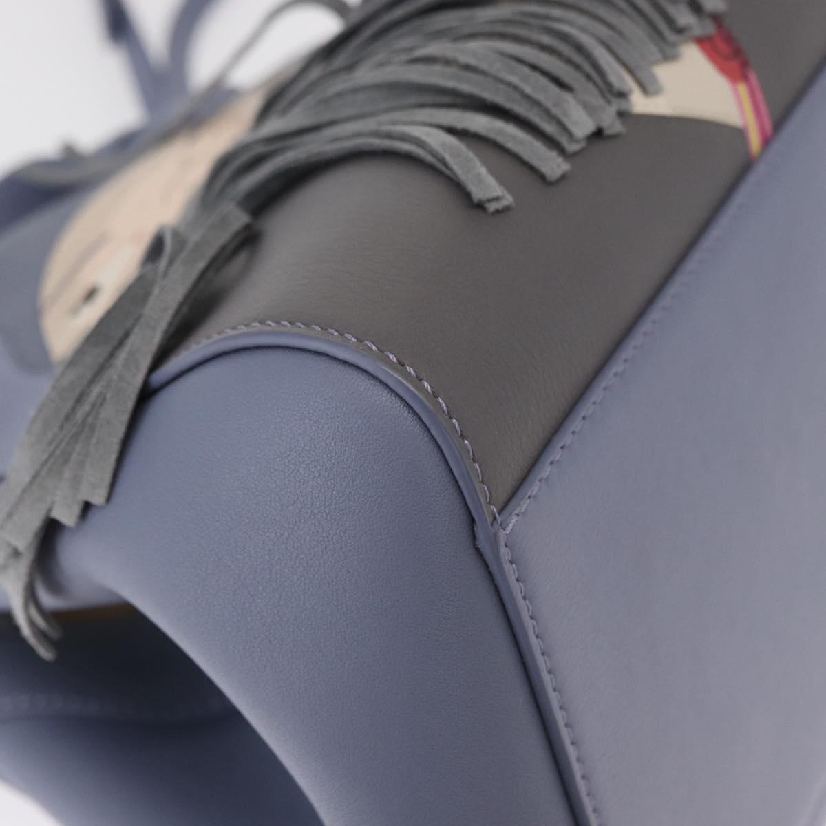 LOEWE Markl Hammock Nugget Loewe x Studio Ghibli 2way Blue Gold Auth BA9010SM