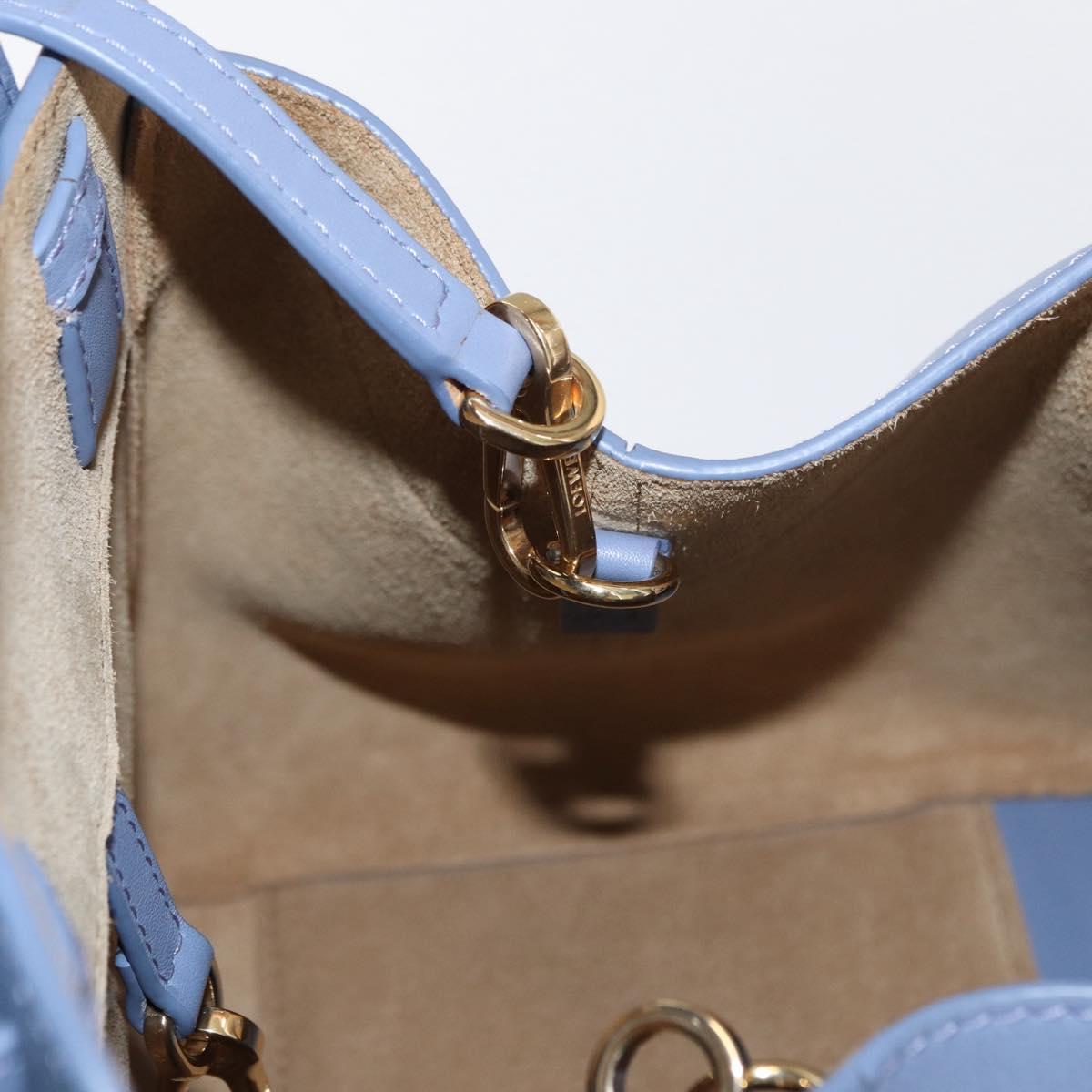 LOEWE Markl Hammock Nugget Loewe x Studio Ghibli 2way Blue Gold Auth BA9010SM