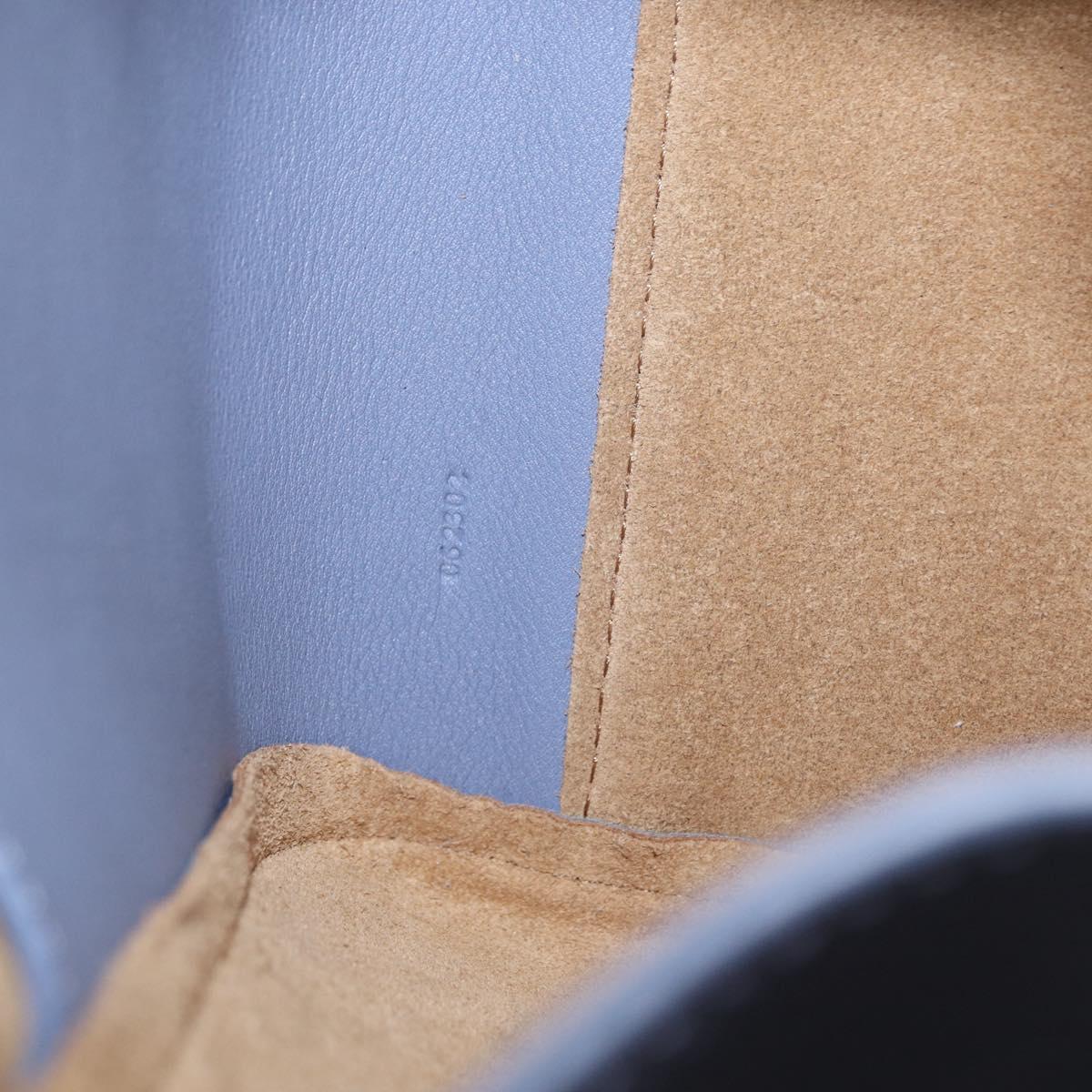 LOEWE Markl Hammock Nugget Loewe x Studio Ghibli 2way Blue Gold Auth BA9010SM