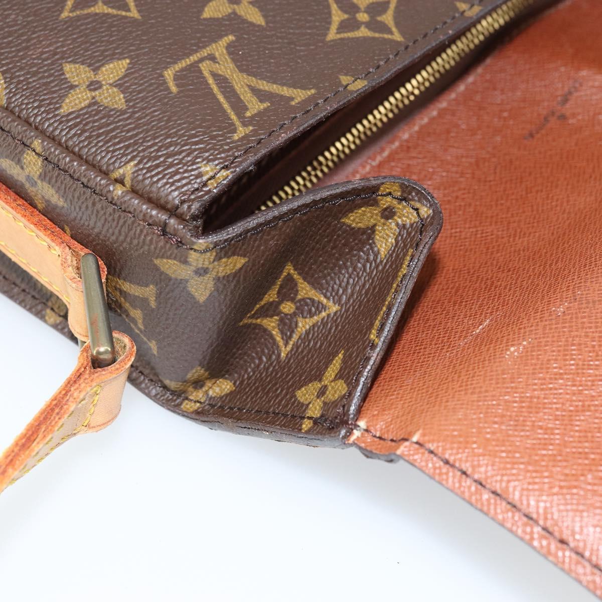 LOUIS VUITTON Monogram Saint Cloud GM Shoulder Bag M51242 LV Auth BA9011