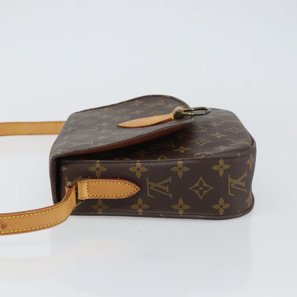 LOUIS VUITTON Monogram Saint Cloud GM Shoulder Bag M51242 LV Auth BA9011