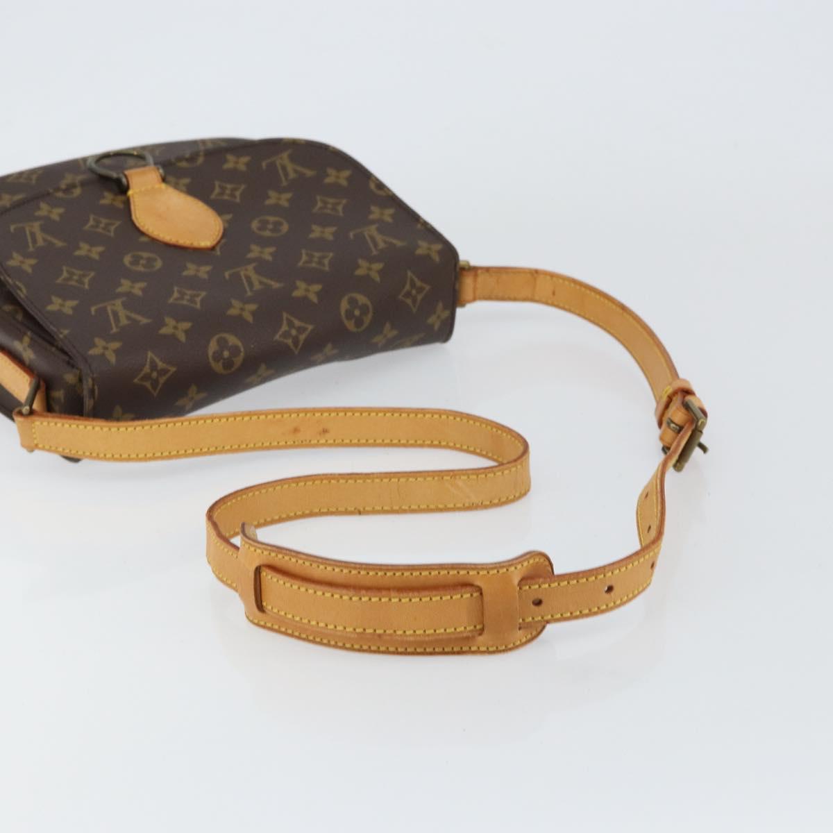 LOUIS VUITTON Monogram Saint Cloud GM Shoulder Bag M51242 LV Auth BA9011
