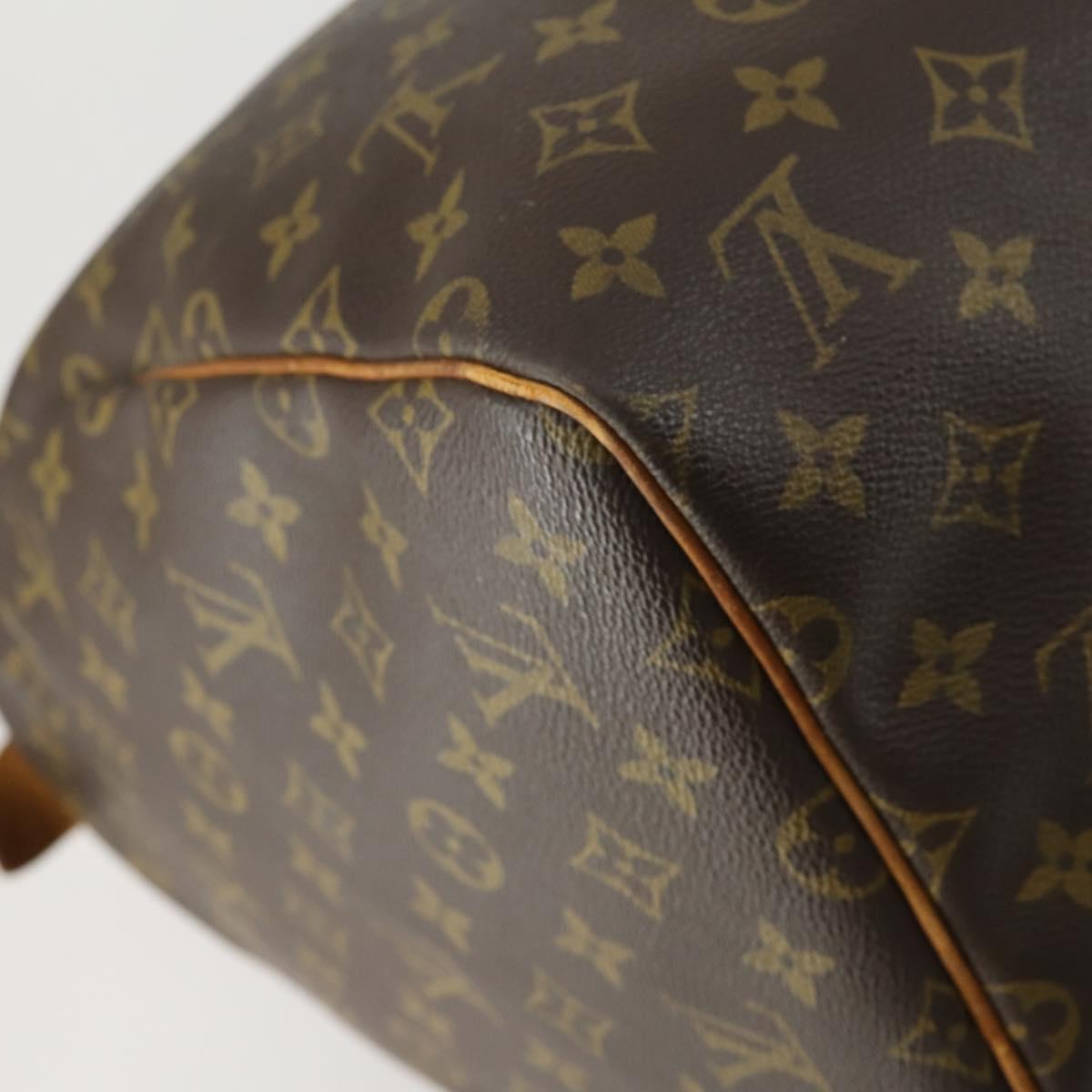 LOUIS VUITTON Monogram Keepall 55 Boston Bag M41424 LV Auth BA9013