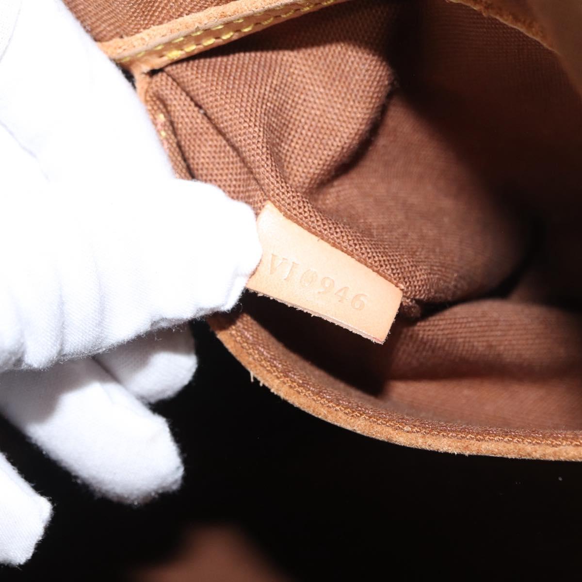 LOUIS VUITTON Monogram Alma Hand Bag M51130 LV Auth BA9027