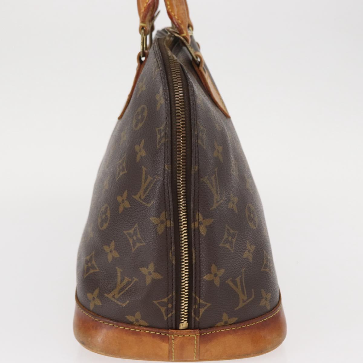 LOUIS VUITTON Monogram Alma Hand Bag M51130 LV Auth BA9027