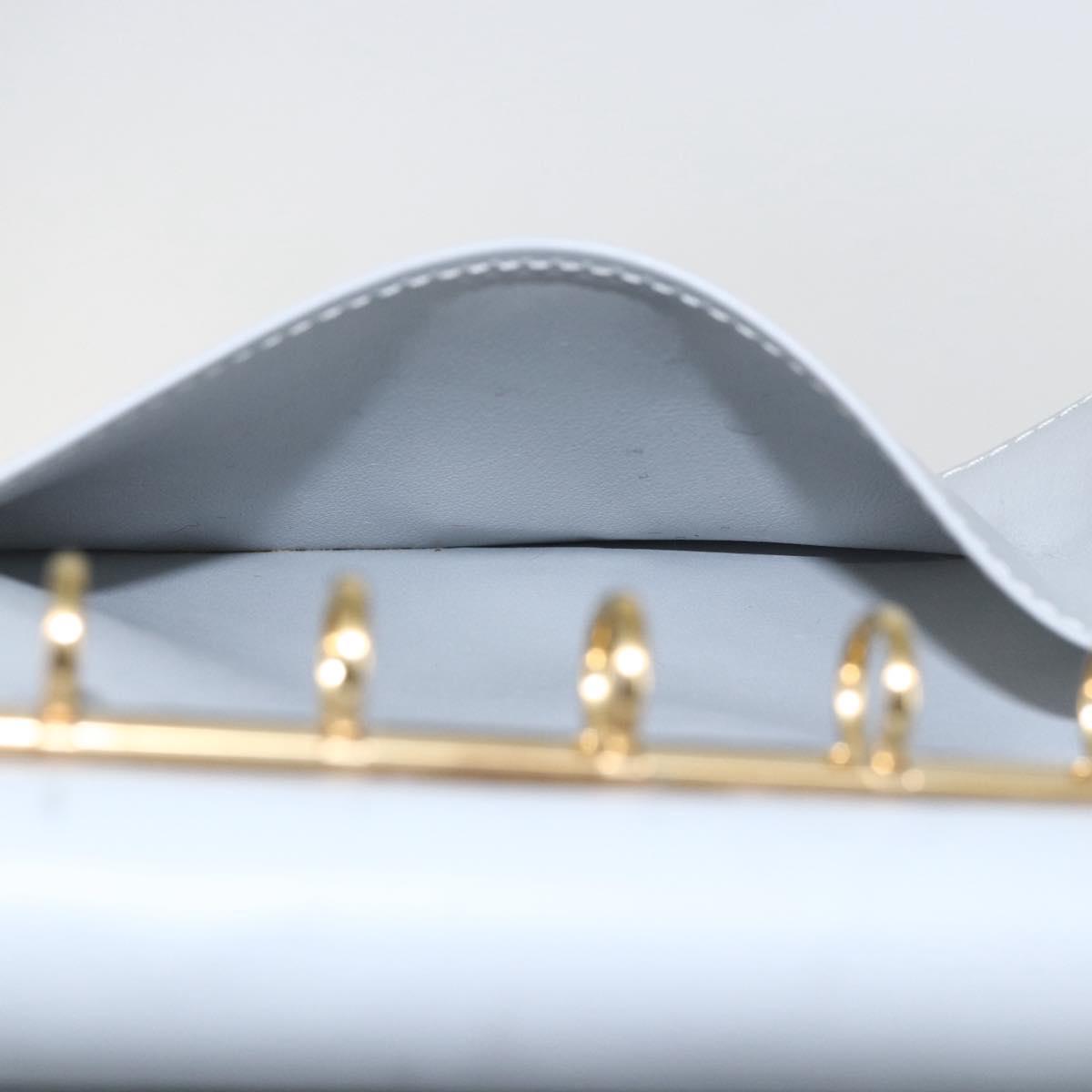 LOUIS VUITTON Monogram Vernis Agenda PM Planner Cover Gris R21001 LV Auth BA9046