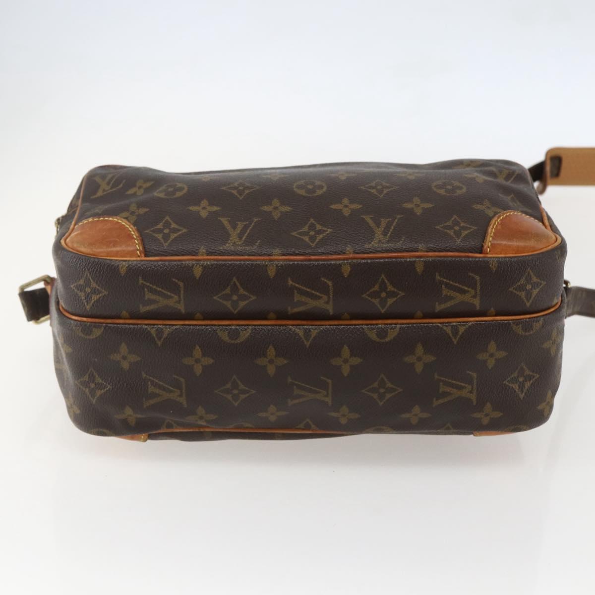 LOUIS VUITTON Monogram Nile Shoulder Bag M45244 LV Auth BA9049