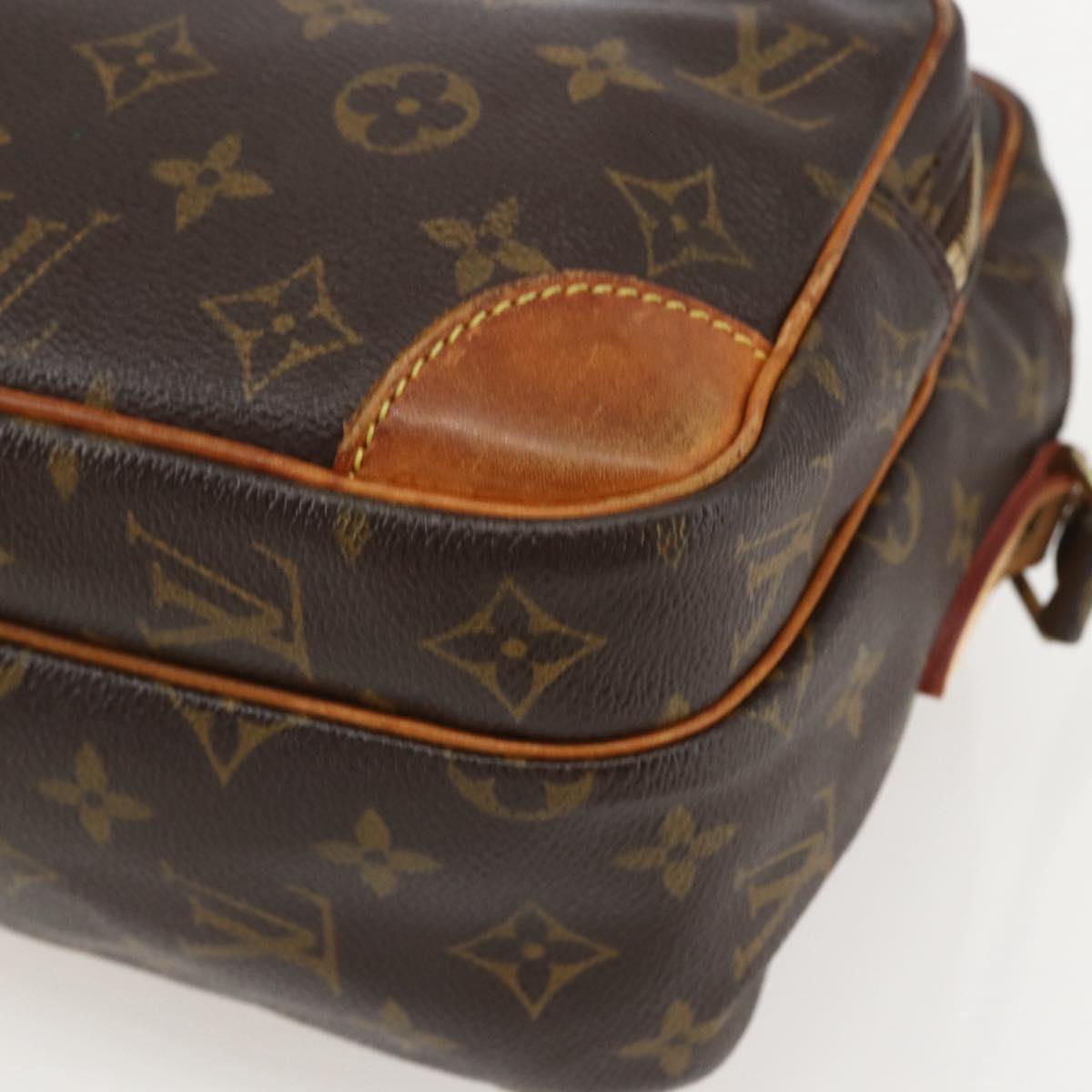 LOUIS VUITTON Monogram Nile Shoulder Bag M45244 LV Auth BA9049
