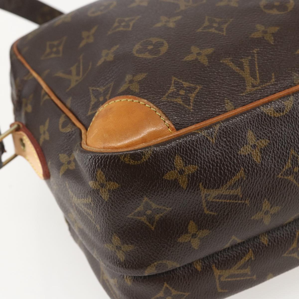 LOUIS VUITTON Monogram Nile Shoulder Bag M45244 LV Auth BA9049