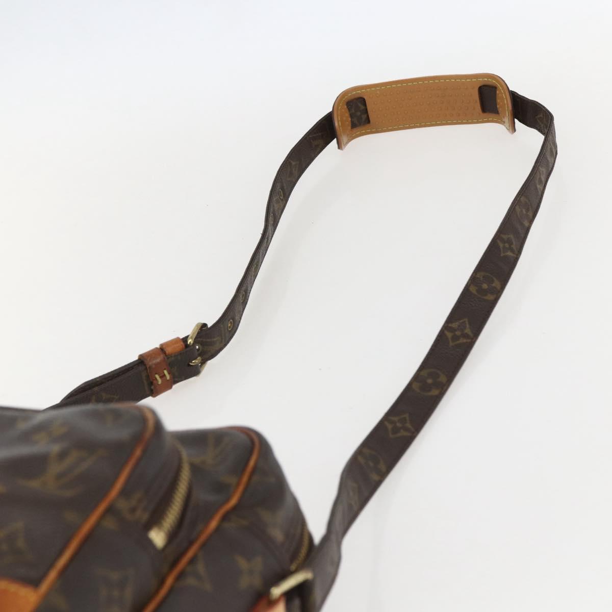 LOUIS VUITTON Monogram Nile Shoulder Bag M45244 LV Auth BA9049