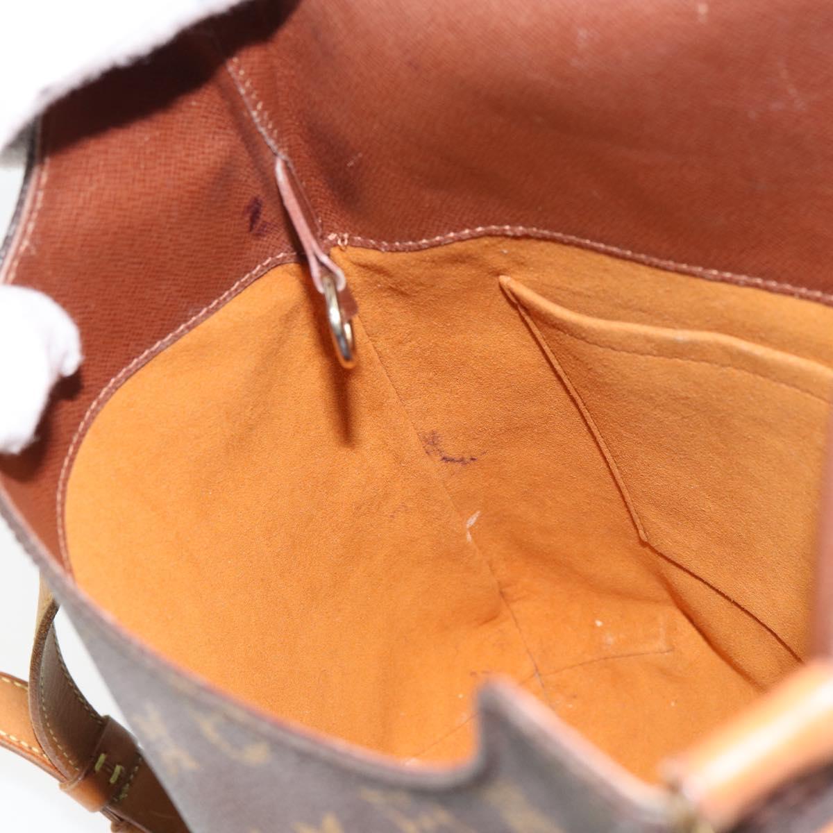 LOUIS VUITTON Monogram Musette Tango Long Strap Shoulder Bag M51388 Auth BA9065