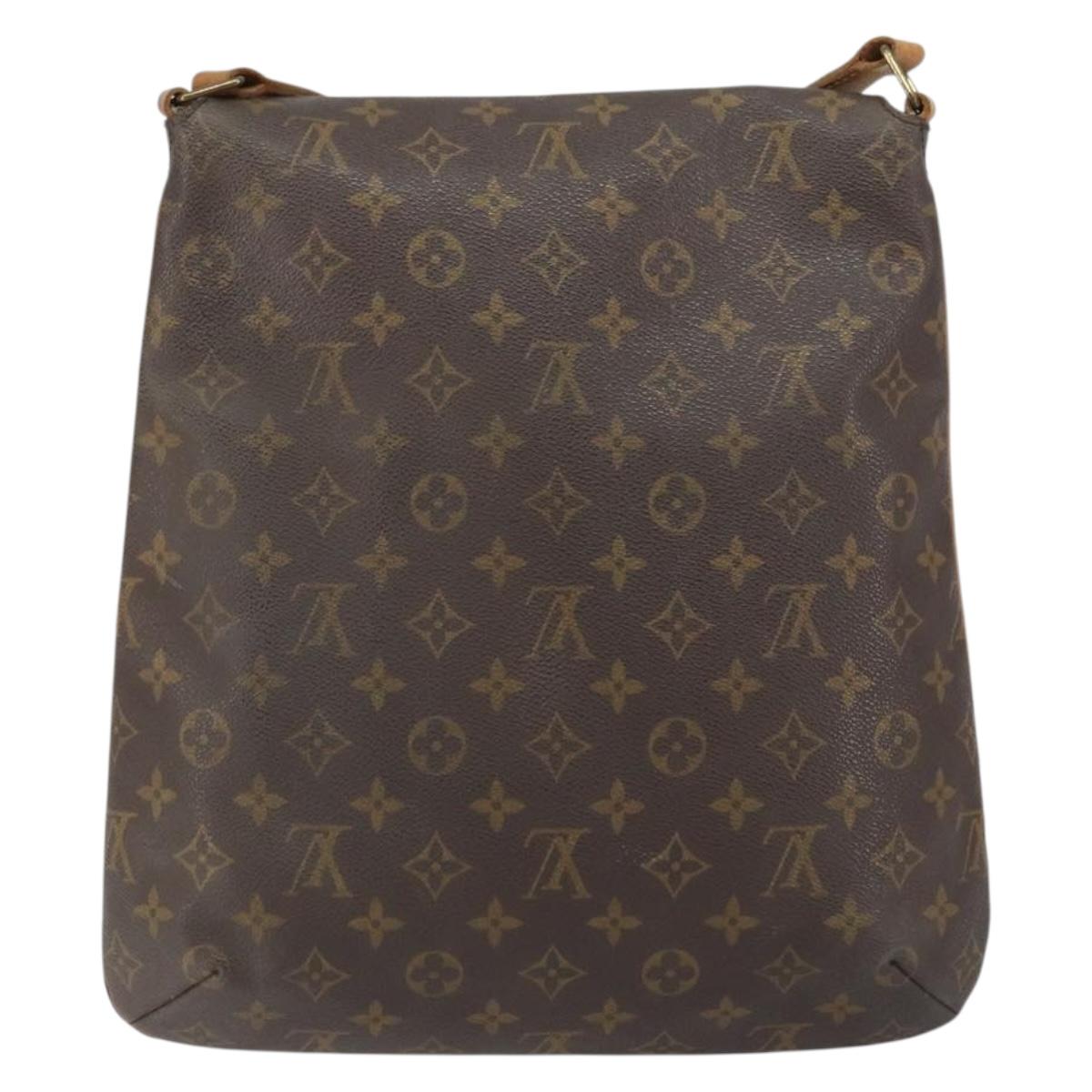 LOUIS VUITTON Monogram Musette Tango Long Strap Shoulder Bag M51388 Auth BA9065