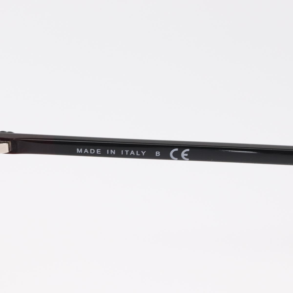 CHANEL Sunglasses plastic Black CC Auth BA9082