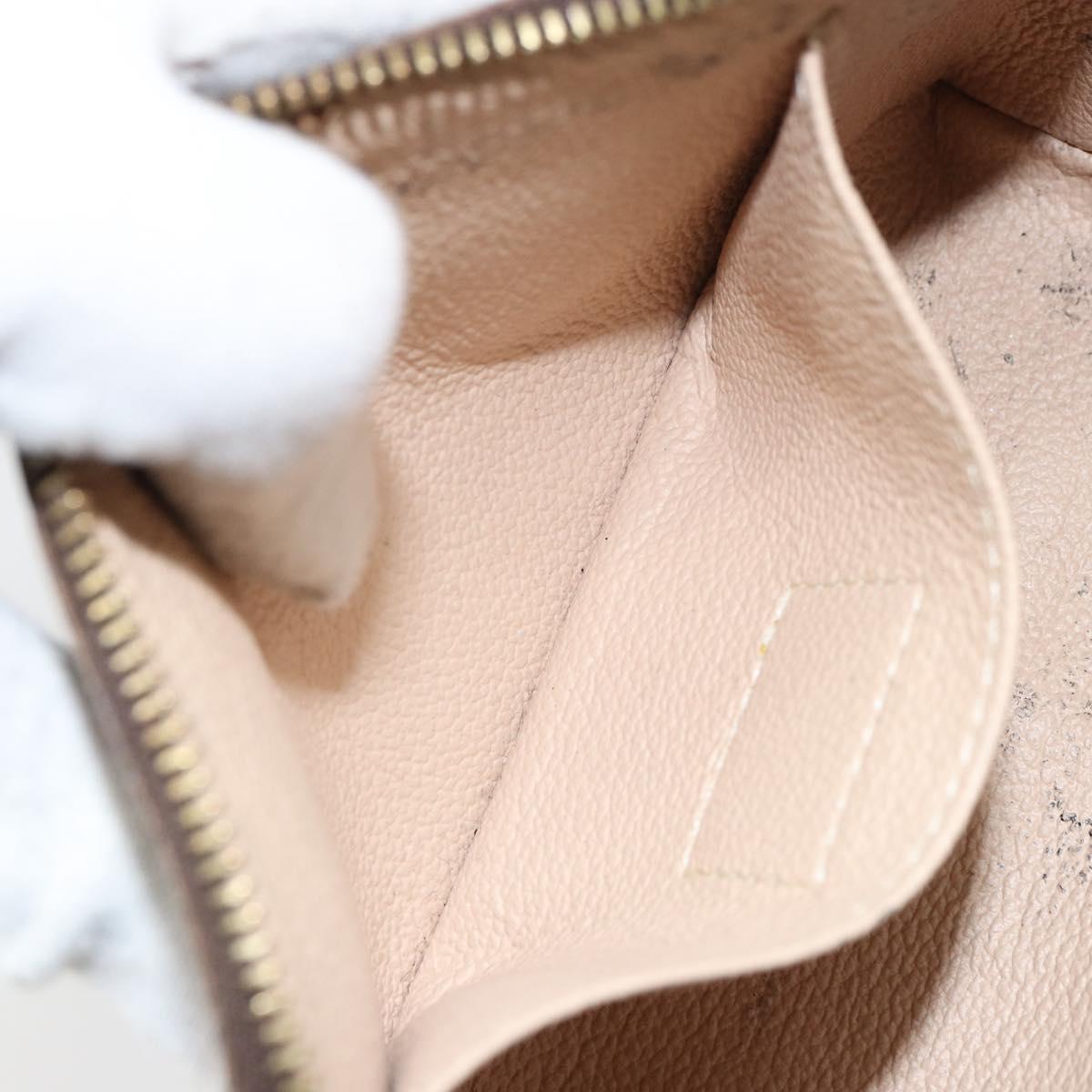LOUIS VUITTON Monogram Pochette Cosmetic PM Pouch M43998 LV Auth BA9098