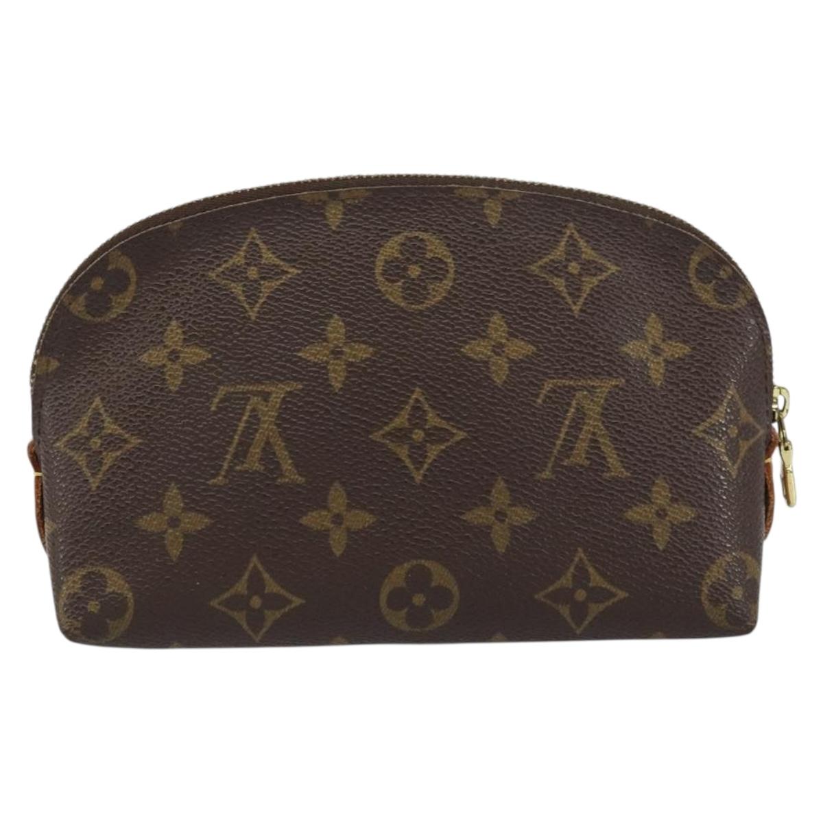 LOUIS VUITTON Monogram Pochette Cosmetic PM Pouch M43998 LV Auth BA9098