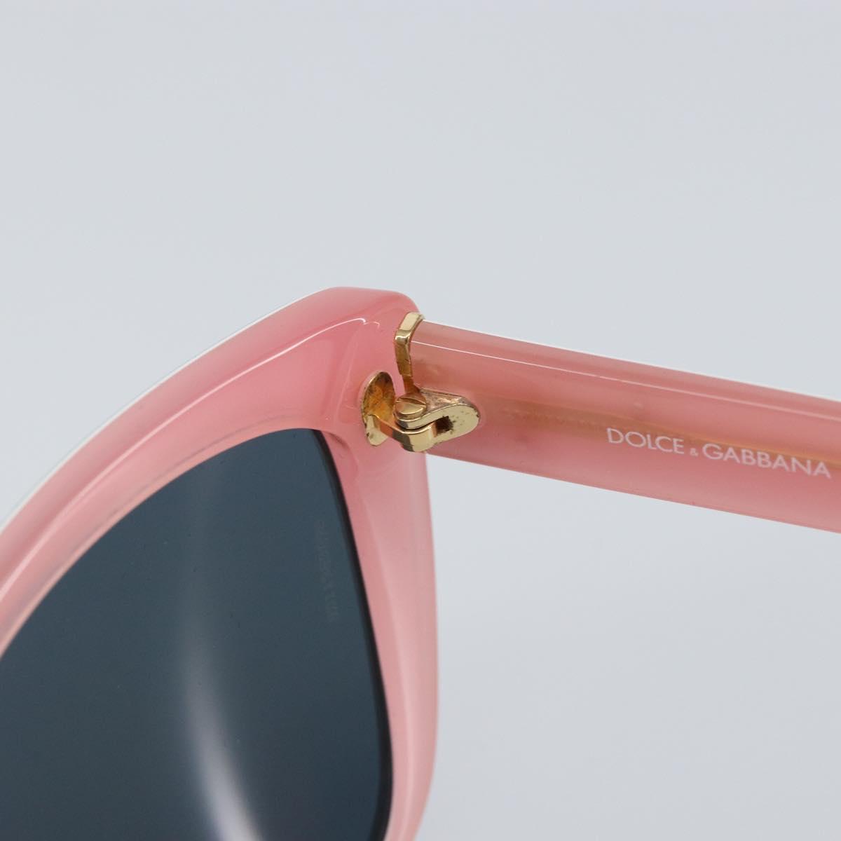 DOLCE&GABBANA Sunglasses plastic Pink Auth BA9110V