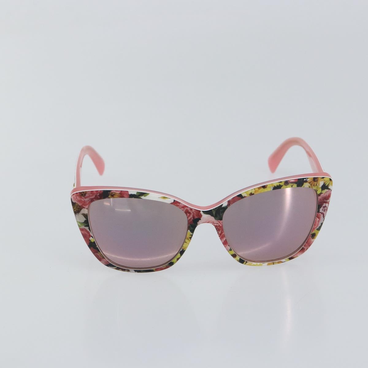 DOLCE&GABBANA Sunglasses plastic Pink Auth BA9110V