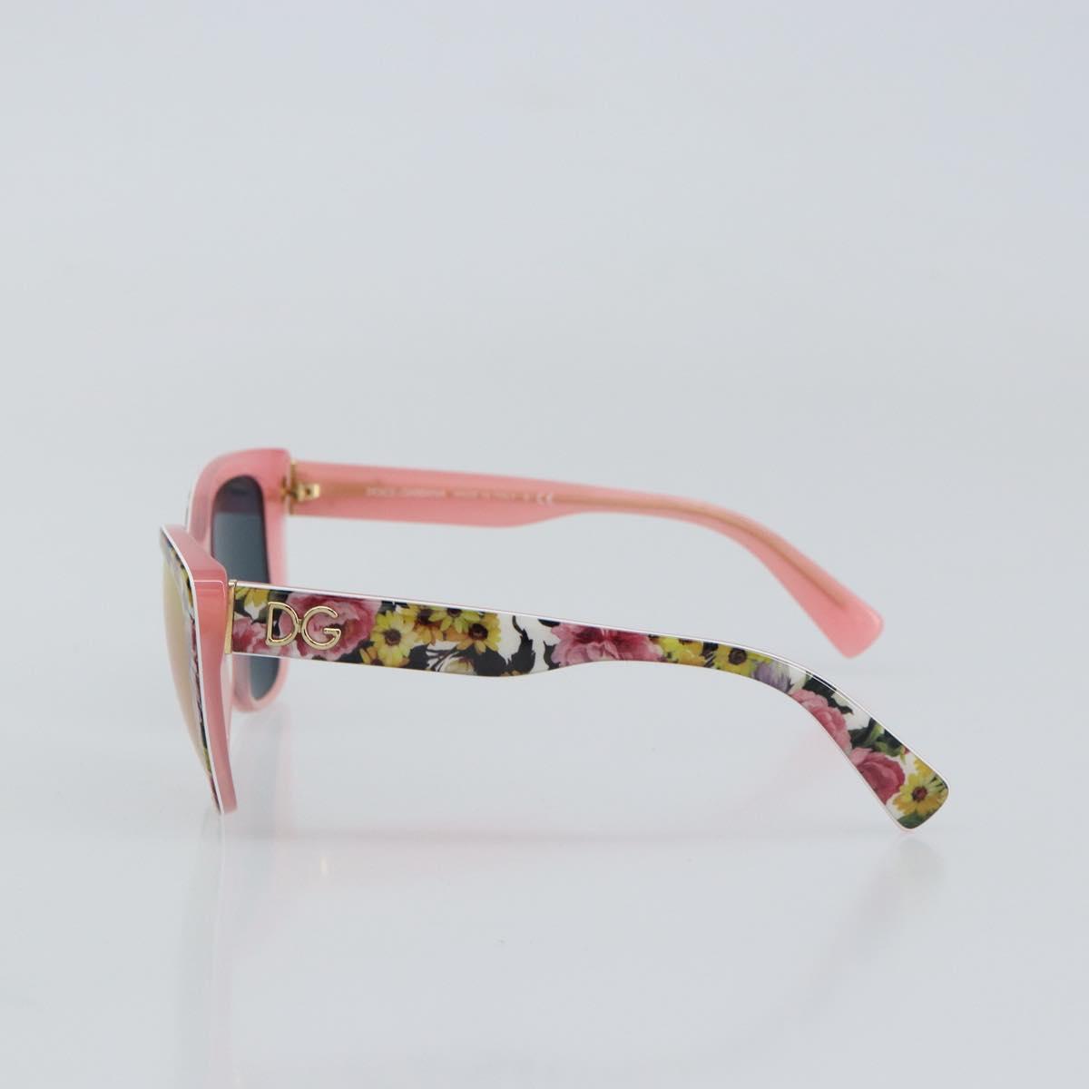 DOLCE&GABBANA Sunglasses plastic Pink Auth BA9110V