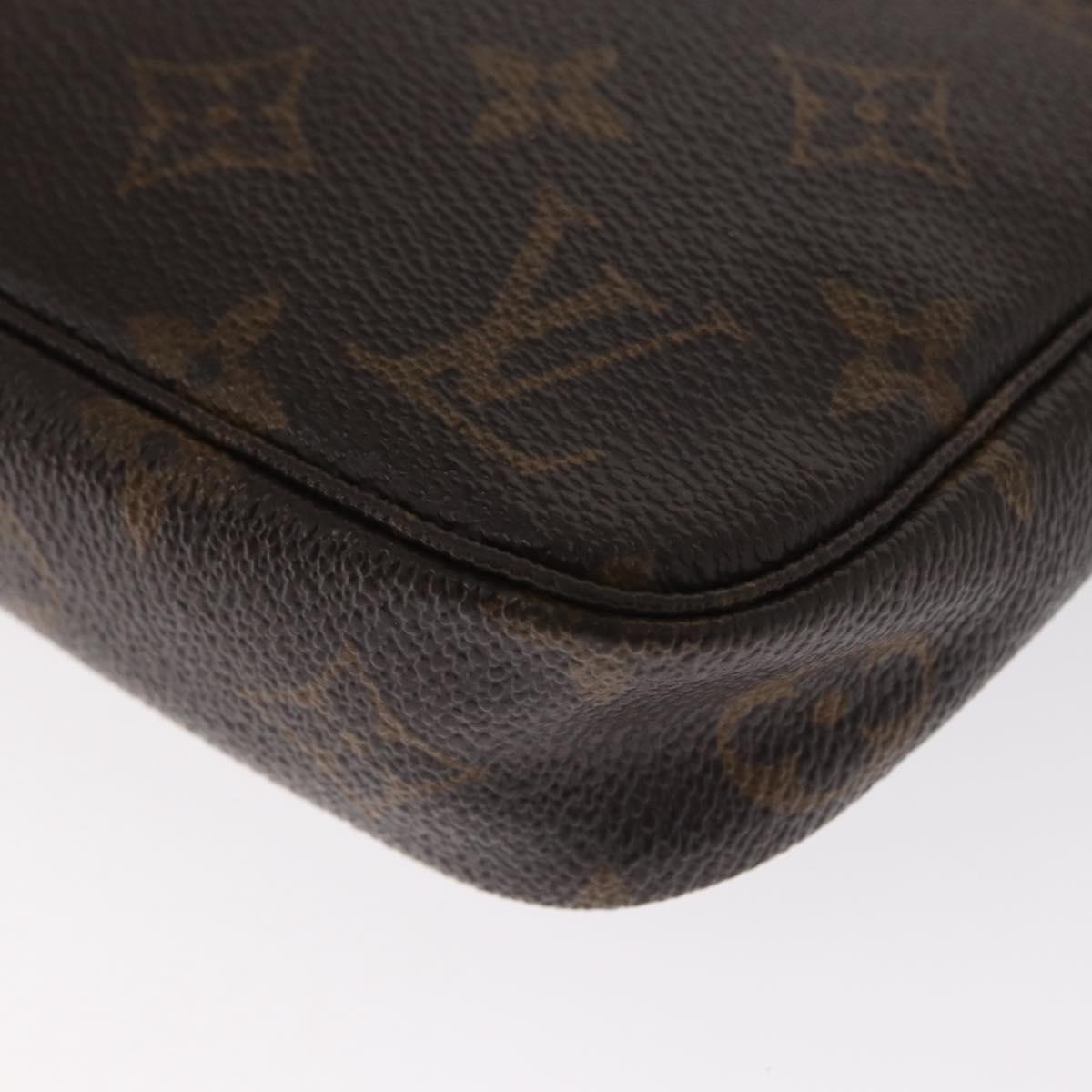 LOUIS VUITTON Monogram Pochette Accessoires Pouch M51980 LV Auth BA9113