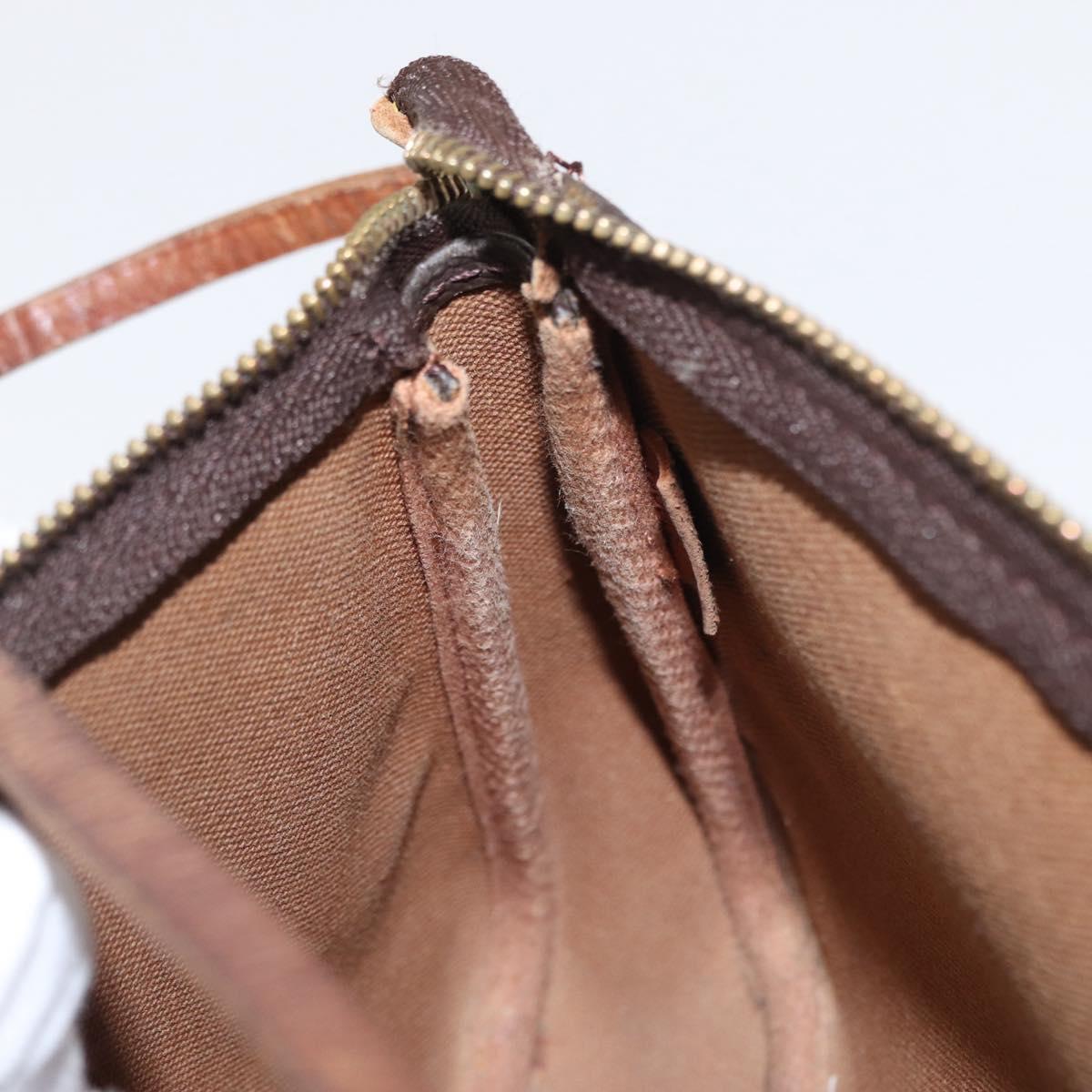 LOUIS VUITTON Monogram Pochette Accessoires Pouch M51980 LV Auth BA9113
