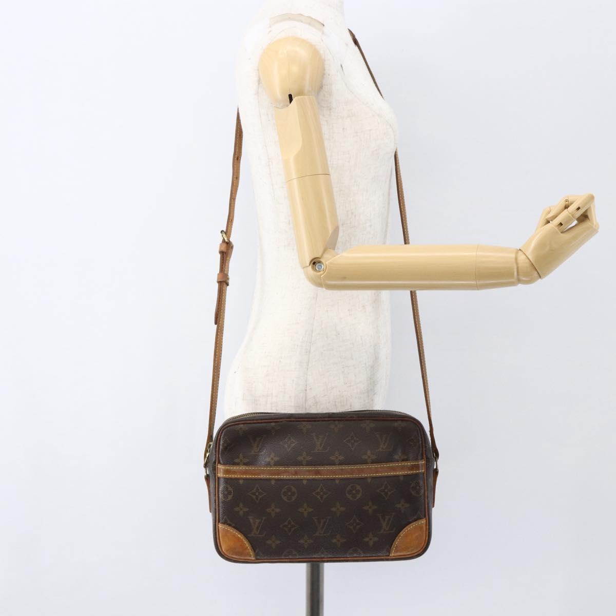 LOUIS VUITTON Monogram Trocadero 27 Shoulder Bag M51274 LV Auth BA9118