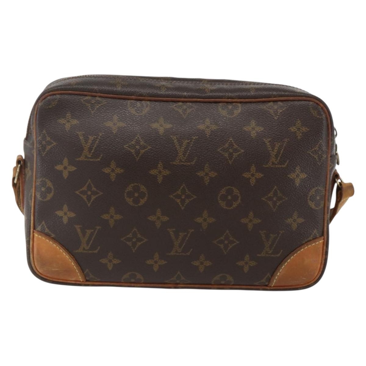 LOUIS VUITTON Monogram Trocadero 27 Shoulder Bag M51274 LV Auth BA9118