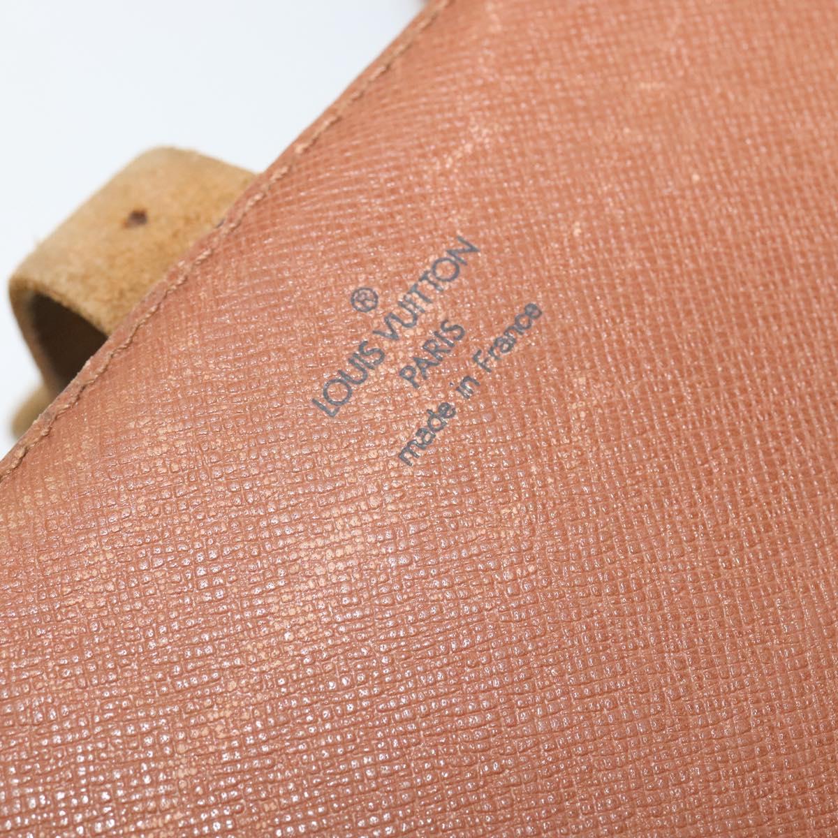 LOUIS VUITTON Monogram Cartouchiere GM Shoulder Bag M51252 LV Auth BA913