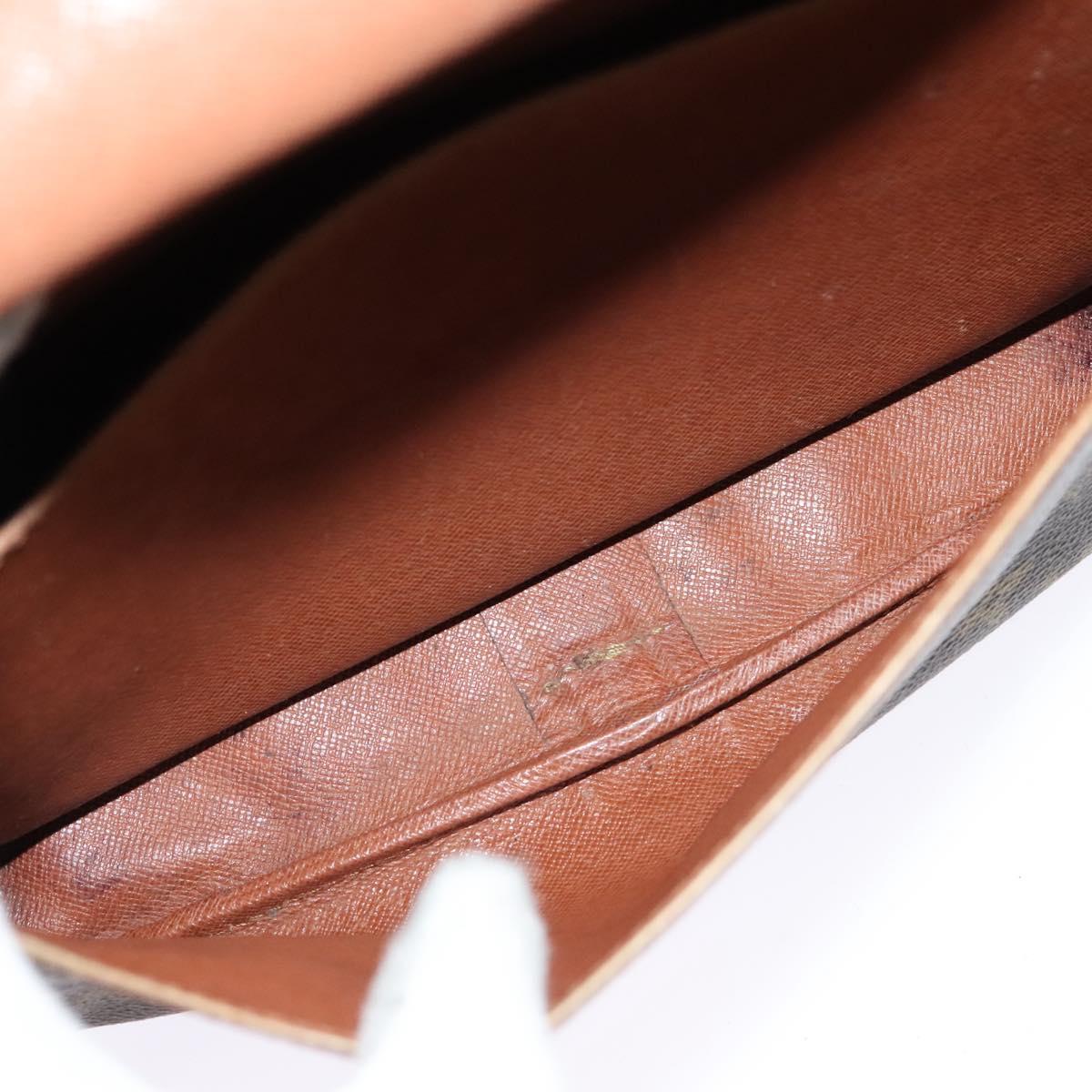 LOUIS VUITTON Monogram Cartouchiere GM Shoulder Bag M51252 LV Auth BA913